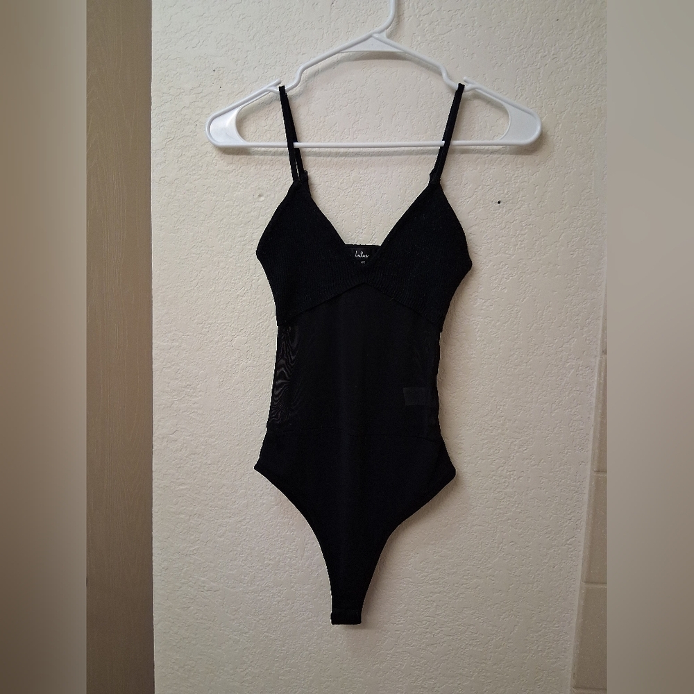 Black One-Piece Swimsuit